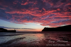 Port-Erin-Red-Sky